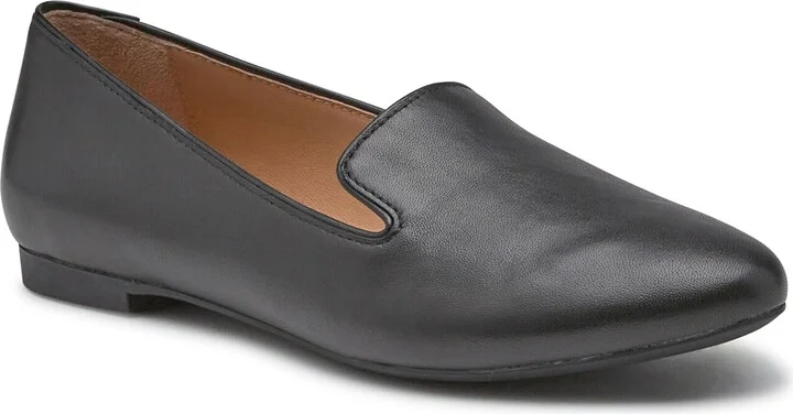 Johnston & Murphy Delanie Loafer Black Glove Leather - Size 6M