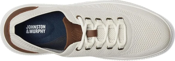 Johnston & Murphy Dixon Knit U-Throat Men's Lace-up Boots White Knit : 8 M (D), Synthetic - Image 2