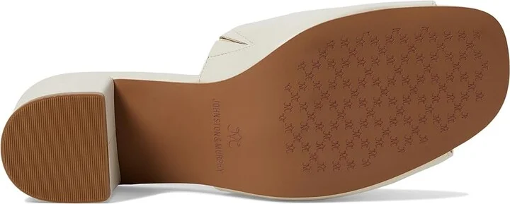 Johnston & Murphy Edith Bit Slide Women's Slippers Bone : 9.5 M, Leather - Image 3