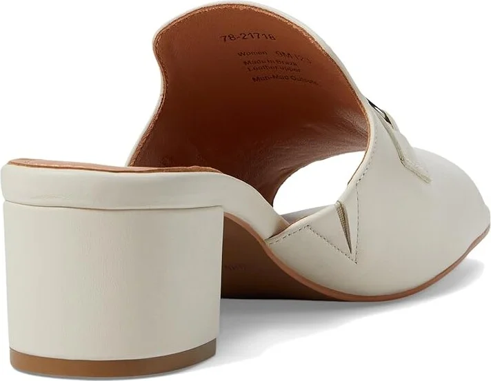 Johnston & Murphy Edith Bit Slide Women's Slippers Bone : 9.5 M, Leather - Image 4