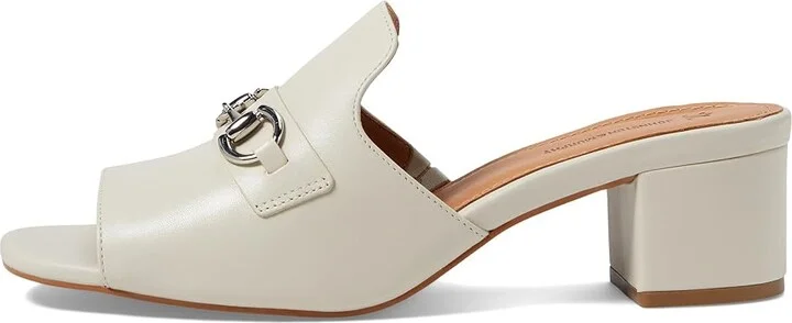 Johnston & Murphy Edith Bit Slide Women's Slippers Bone : 9.5 M, Leather - Image 5