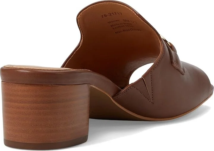 Johnston & Murphy Edith Bit Slide Women's Slippers Cognac : 6.5 M, Leather - Image 4