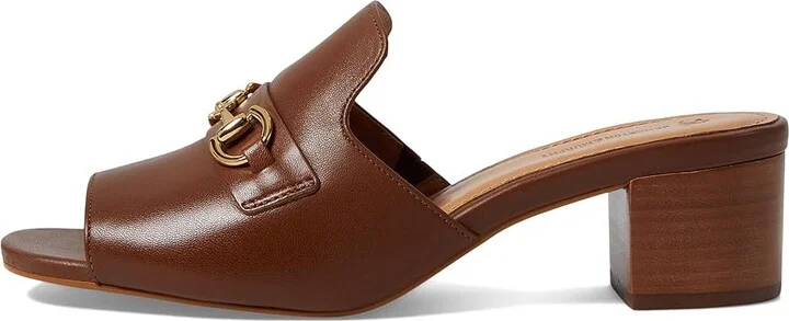 Johnston & Murphy Edith Bit Slide Women's Slippers Cognac : 6.5 M, Leather - Image 5