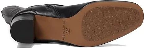 Johnston & Murphy Eleanor Belted Women's Boots High Heels Black : 9.5 M, Leather/Rubber - Image 3