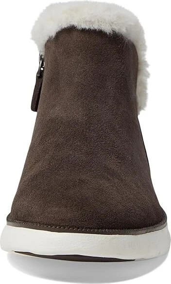 Johnston & Murphy Emery Shearling Bootie Women's Shoes Gray : 6 M, Leather - Image 2