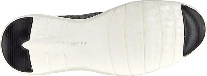 Johnston & Murphy Emery Zip Bootie Women's Shoes Black Washed Sheepskin : 6 M, Leather - Image 3