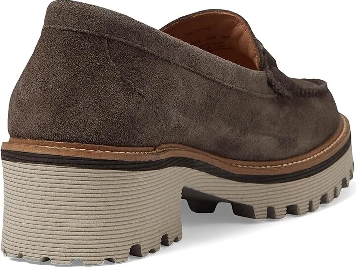 Johnston & Murphy Emmalynn Bit Loafer Women's Flat Shoes Gray : 7.5 M, Leather - Image 4
