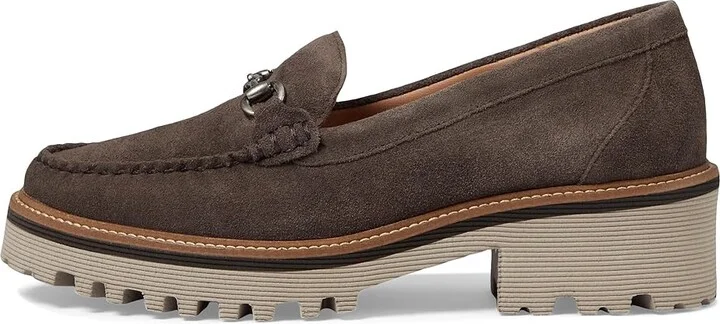 Johnston & Murphy Emmalynn Bit Loafer Women's Flat Shoes Gray : 7.5 M, Leather - Image 6