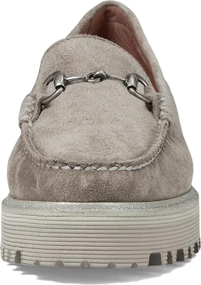 Johnston & Murphy Emmalynn Bit Loafer Women's Flat Shoes Taupe : 9 M, Leather - Image 5