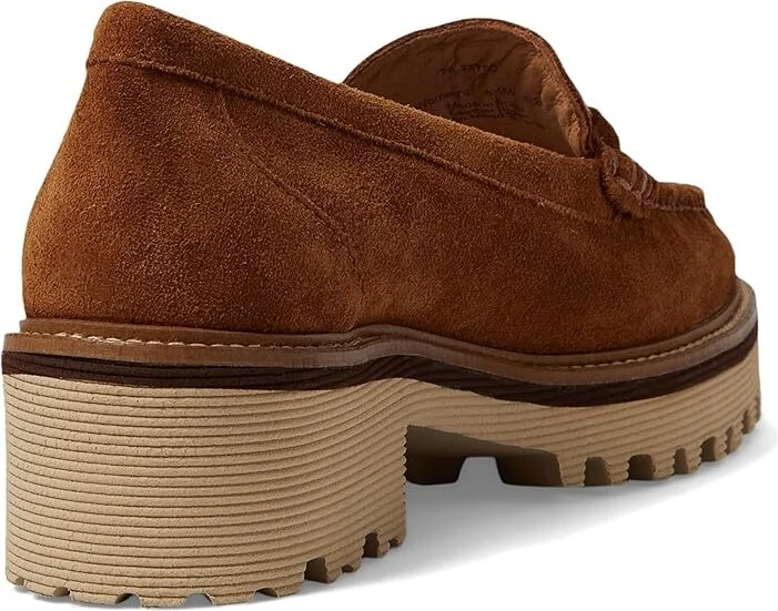 Johnston & Murphy Emmalynn Bit Loafer Women's Flat Shoes Whiskey : 8 M, Leather - Image 4