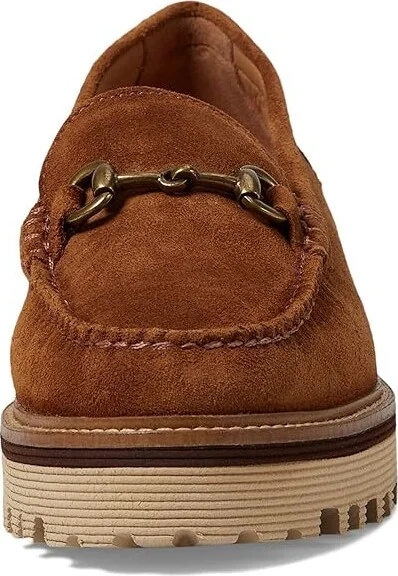 Johnston & Murphy Emmalynn Bit Loafer Women's Flat Shoes Whiskey : 8 M, Leather - Image 5