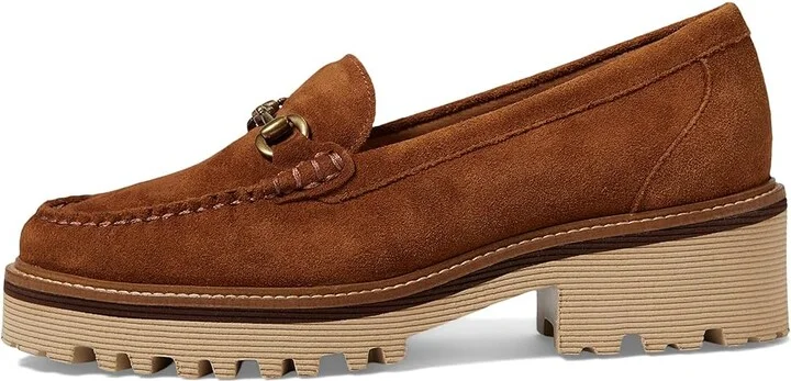 Johnston & Murphy Emmalynn Bit Loafer Women's Flat Shoes Whiskey : 8 M, Leather - Image 6