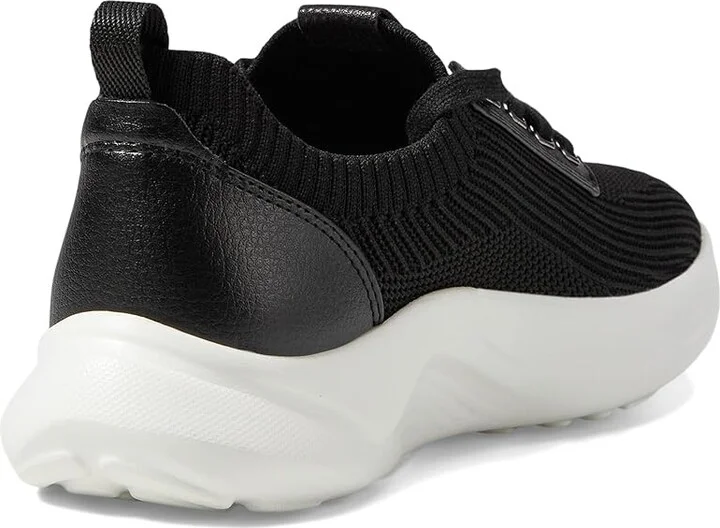 Johnston & Murphy Escape Knit Lace-Up Women's Shoes Black : 6 M, Leather - Image 4
