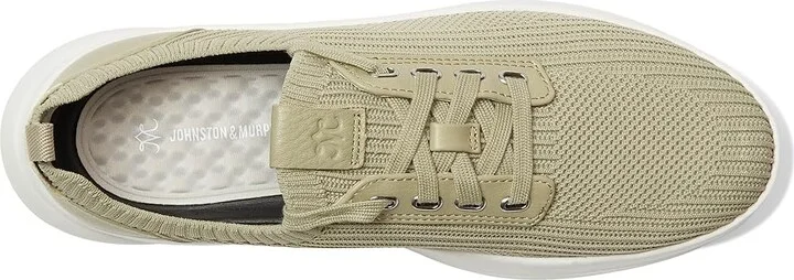 Johnston & Murphy Escape Knit Lace-Up Women's Shoes Bone : 7.5 M, Leather - Image 2