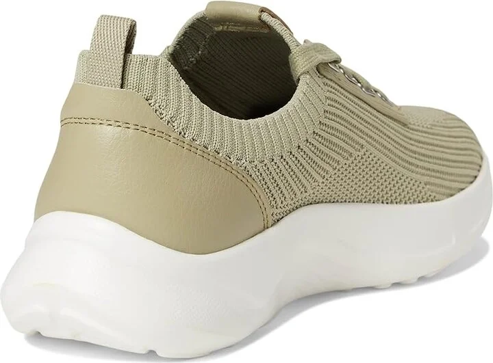 Johnston & Murphy Escape Knit Lace-Up Women's Shoes Bone : 7.5 M, Leather - Image 4