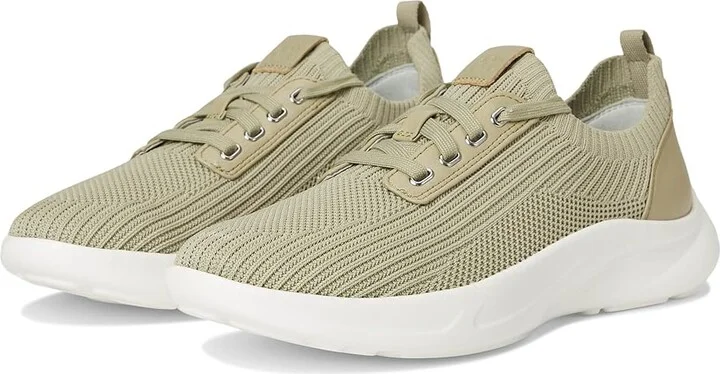 Johnston & Murphy Escape Knit Lace-Up Women's Shoes Bone : 7.5 M, Leather