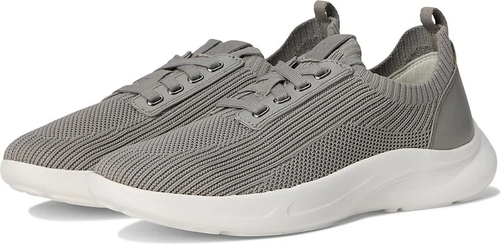 Johnston & Murphy Escape Knit Lace-Up Women's Shoes Gray Knit : 9.5 M, Leather