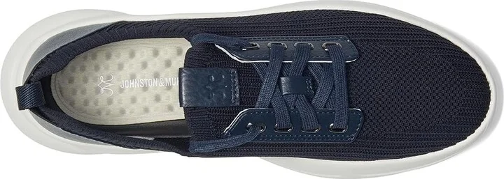 Johnston & Murphy Escape Knit Lace-Up Women's Shoes Navy : 7.5 M, Leather - Image 2