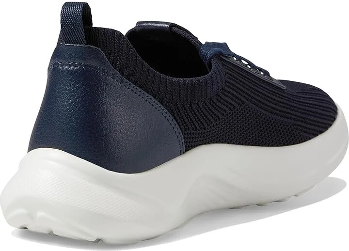 Johnston & Murphy Escape Knit Lace-Up Women's Shoes Navy : 7.5 M, Leather - Image 4