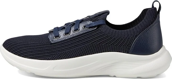 Johnston & Murphy Escape Knit Lace-Up Women's Shoes Navy : 7.5 M, Leather - Image 6
