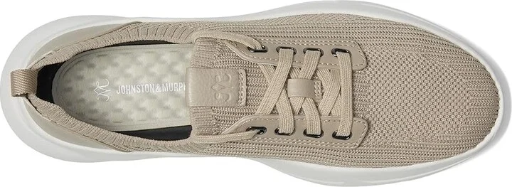 Johnston & Murphy Escape Knit Lace-Up Women's Shoes Taupe : 7 M, Leather - Image 2