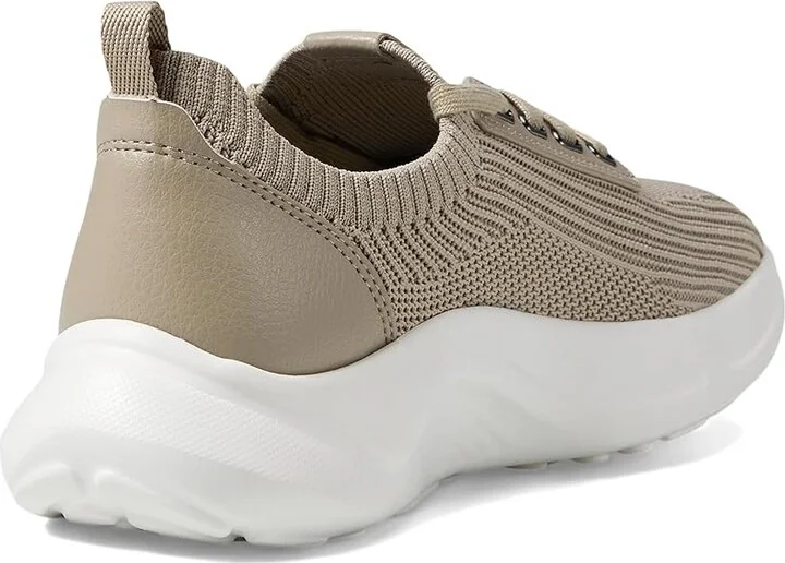 Johnston & Murphy Escape Knit Lace-Up Women's Shoes Taupe : 7 M, Leather - Image 4
