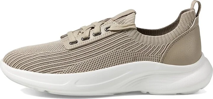 Johnston & Murphy Escape Knit Lace-Up Women's Shoes Taupe : 7 M, Leather - Image 6