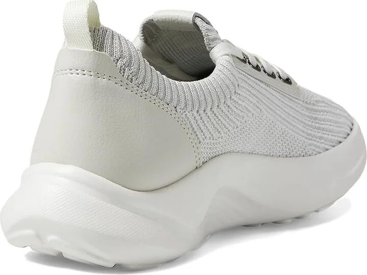 Johnston & Murphy Escape Knit Lace-Up Women's Shoes White : 9 M, Leather - Image 4