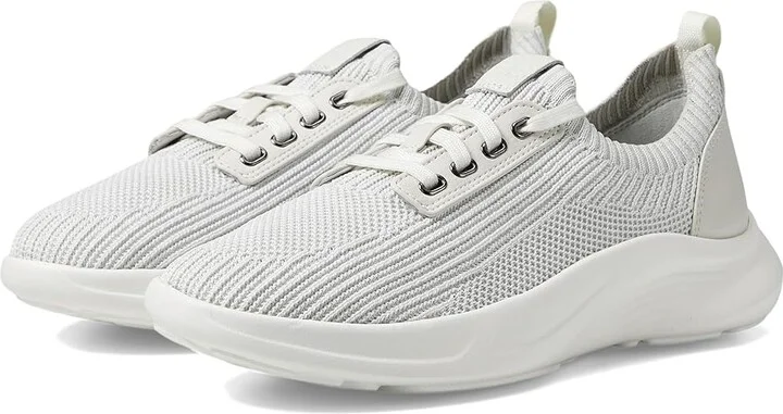 Johnston & Murphy Escape Knit Lace-Up Women's Shoes White : 9 M, Leather
