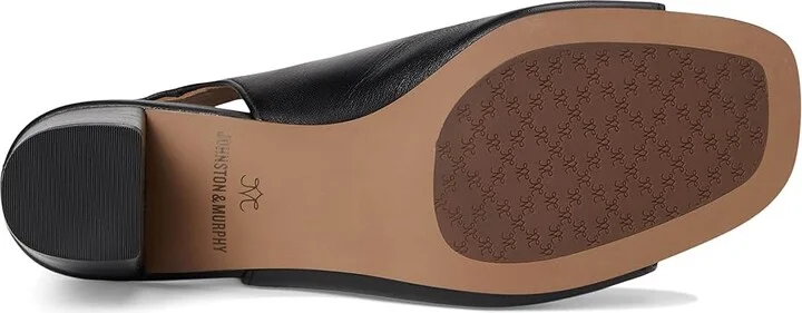 Johnston & Murphy Evelyn Open Toe Bootie Women's Shoes Black : 6 M, Synthetic - Image 3