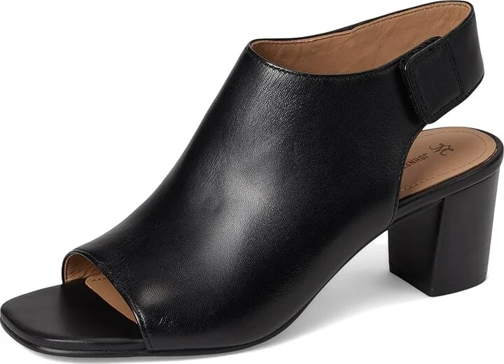Johnston & Murphy Evelyn Open Toe Bootie Women's Shoes Black : 6 M, Synthetic - Image 5