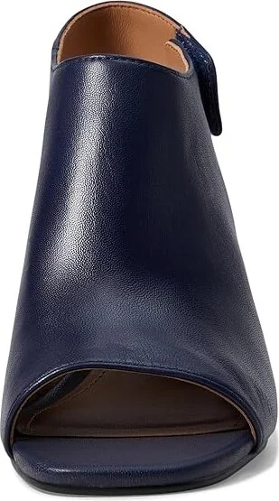 Johnston & Murphy Evelyn Open Toe Bootie Women's Shoes Navy Glove : 10 M, Synthetic - Image 2