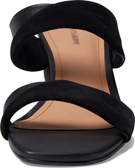 Johnston & Murphy Evelyn Twisted Slide Women's Sandals Black : 8 M, Leather - Image 2