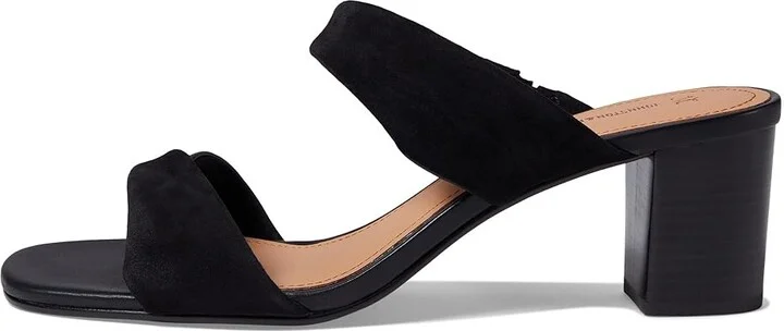 Johnston & Murphy Evelyn Twisted Slide Women's Sandals Black : 8 M, Leather - Image 5