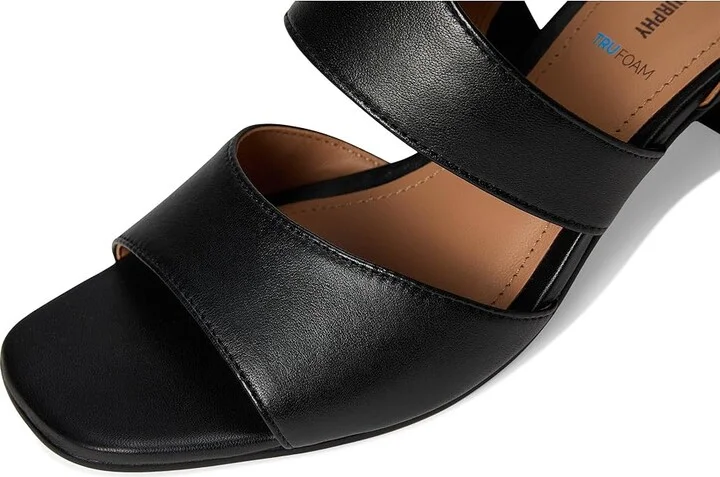 Johnston & Murphy Everly Asymmetrical Sandal Women's Sandals Black : 8 M, Leather/Rubber - Image 7