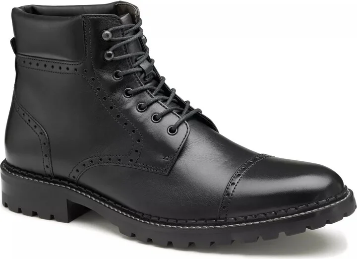 Johnston & Murphy Garrison Cap Toe Boot