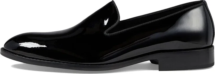 Johnston & Murphy Gavney Slip-On Men's Shoes Black Patent : 8 M (D), Leather - Image 6