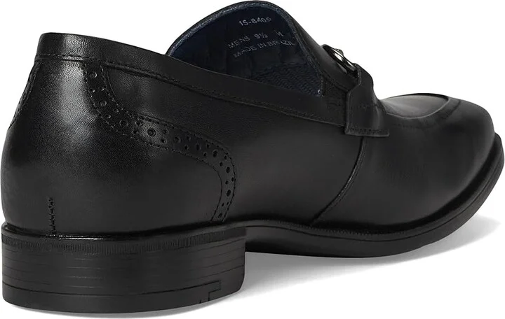 Johnston & Murphy Gibbons Bit Men's Lace Up Wing Tip Shoes Black Full Grain : 11 M (D), Leather - Image 4