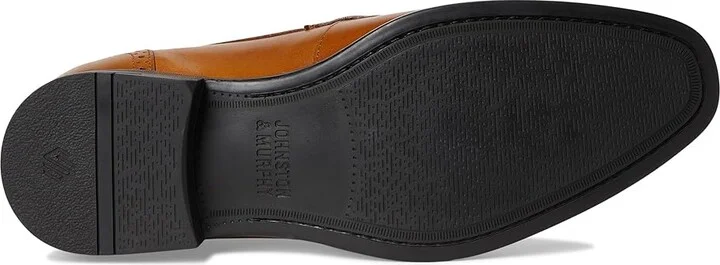 Johnston & Murphy Gibbons Bit Men's Lace Up Wing Tip Shoes Tan Hand/Stained Full Grain : 12 M (D), Leather - Image 3