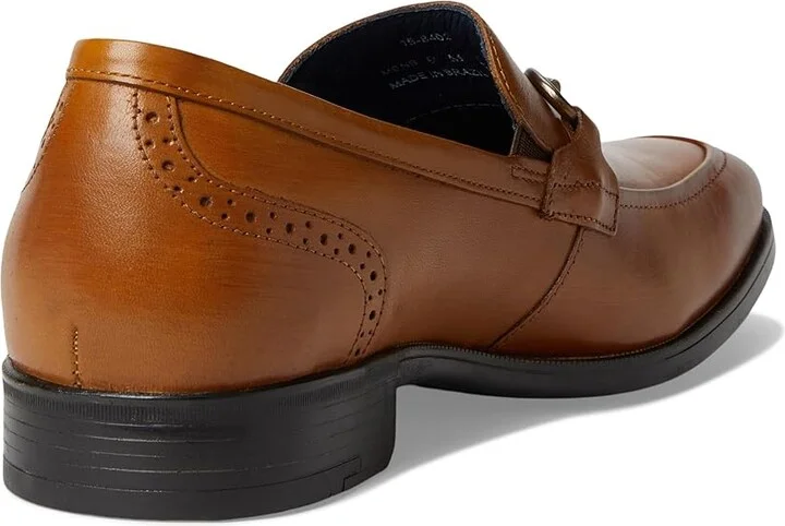 Johnston & Murphy Gibbons Bit Men's Lace Up Wing Tip Shoes Tan Hand/Stained Full Grain : 12 M (D), Leather - Image 4