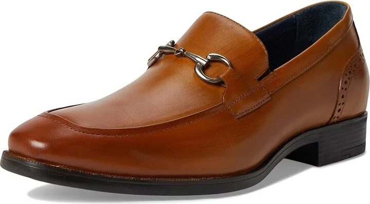 Johnston & Murphy Gibbons Bit Men's Lace Up Wing Tip Shoes Tan Hand/Stained Full Grain : 12 M (D), Leather - Image 5
