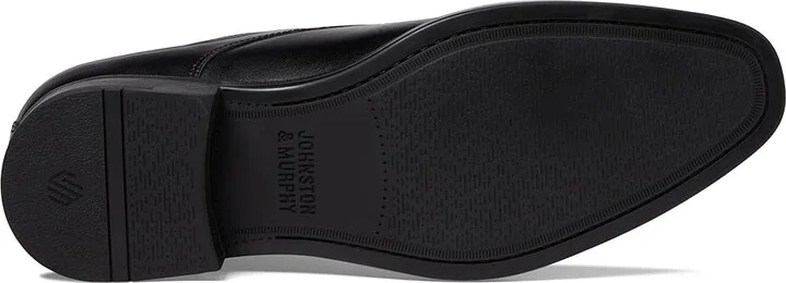 Johnston & Murphy Gibbons Plain Toe Men's Lace Up Wing Tip Shoes Black Full Grain : 8 W (EE), Leather - Image 3