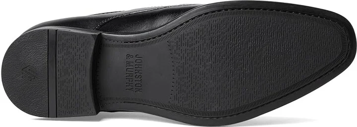 Johnston & Murphy Gibbons Run-Off Men's Lace Up Wing Tip Shoes Black Full Grain : 13 M (D), Leather - Image 3