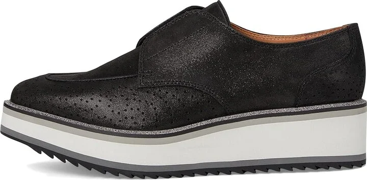 Johnston & Murphy Gracelyn Gore Oxford Women's Shoes Black : 7.5 M, Leather - Image 6