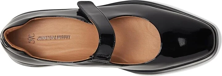 Johnston & Murphy Gracelyn Mary Jane Women's Sandals Black : 6 M, Leather/Rubber - Image 2