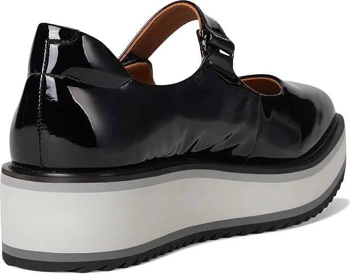 Johnston & Murphy Gracelyn Mary Jane Women's Sandals Black : 6 M, Leather/Rubber - Image 4