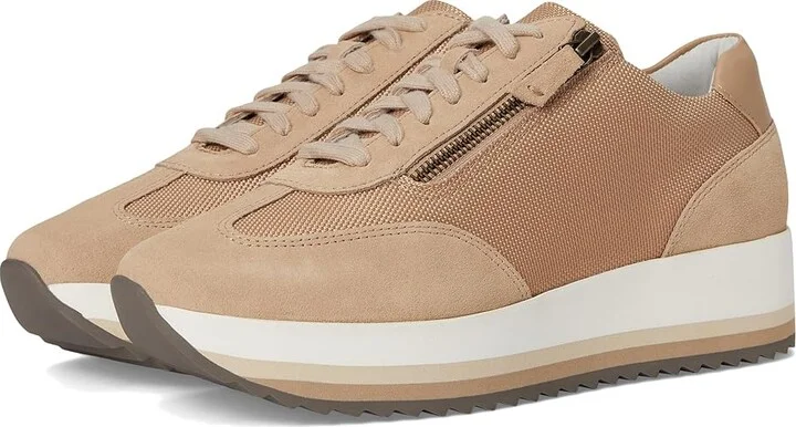 Johnston & Murphy Gracie Side-Zip Women's Snow Shoes Sand : 7.5 M, Leather