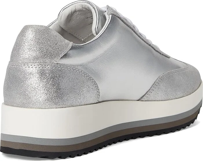Johnston & Murphy Gracie Side-Zip Women's Snow Shoes Silver Metallic : 6 M, Leather - Image 4