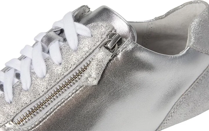 Johnston & Murphy Gracie Side-Zip Women's Snow Shoes Silver Metallic : 6 M, Leather - Image 7