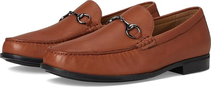 Johnston & Murphy Harrison Bit Men's Lace-up Boots Cognac Glove Leather : 10 M (D)